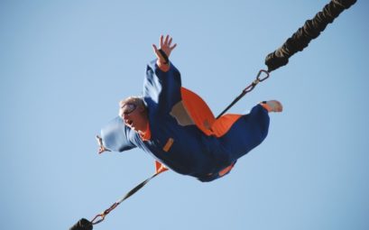 saut à l’élastique durant les vacances en France